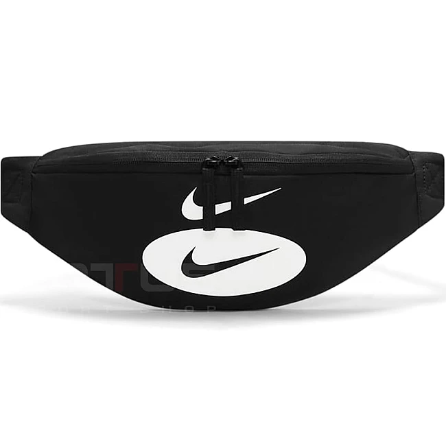 ЧАНТИЧКА ЗА КРЪСТА NIKE HERITAGE WAIST PACK HBR GRX BLACK