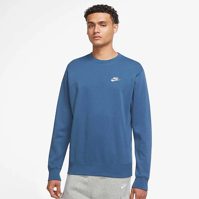 МЪЖКА БЛУЗА NIKE NSW CLUB CRW FT DK MARINA