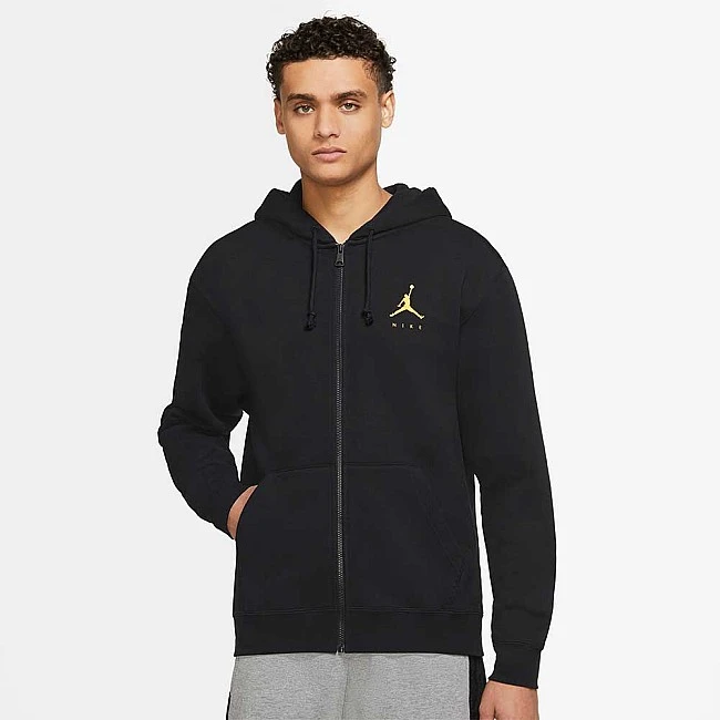 МЪЖКО ГОРНИЩЕ NIKE JORDAN JMPMN FLC FZ BLACK