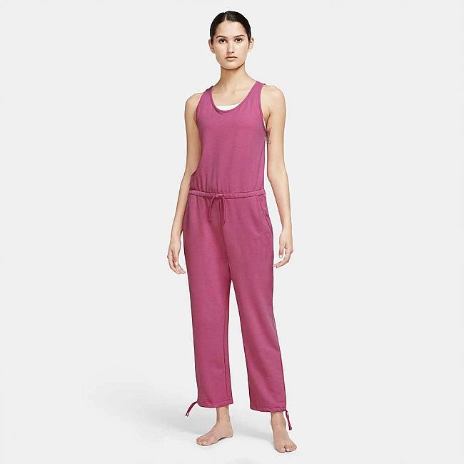 ДАМСКИ ГАЩЕРИЗОН NIKE YOGA DF JUMPSUIT TIE FUCHSIA