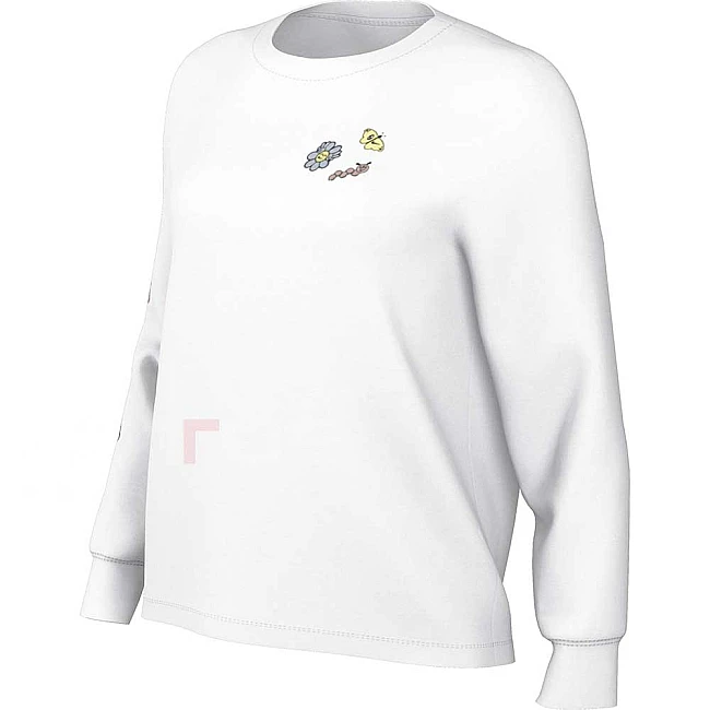 ДАМСКА БЛУЗА NIKE NSW TEE LS AIR SPRUNG WHITE