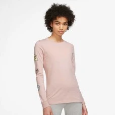 ДАМСКА БЛУЗА NIKE NSW TEE LS AIR SPRUNG PINK