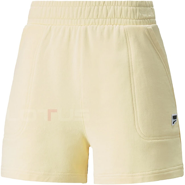 ДАМСКИ КЪСИ ПАНТАЛОНИ PUMA DOWNTOWN HIGH WAIST SHORTS TR ANISE