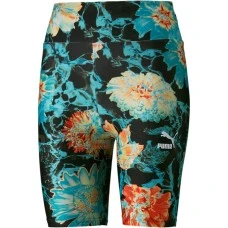 ДАМСКИ КЛИН PUMA HF HIGH WAIST AOP 7IN TIGHT SHORTS BLACK