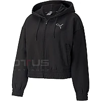 ДАМСКО ГОРНИЩЕ PUMA HER FULL-ZIP HOODIE TR BLACK