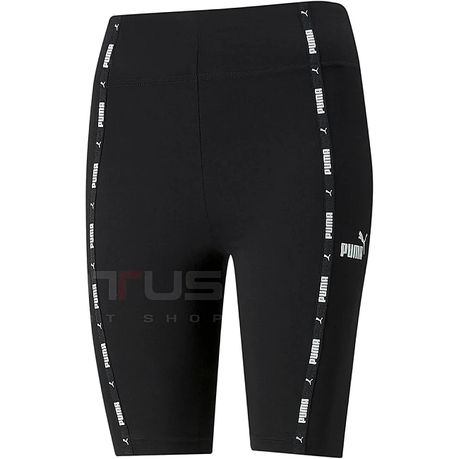 ДАМСКИ КЛИН PUMA POWER 9IN HIGH-WAIST TAPE SHORT LEGGINGS BLACK