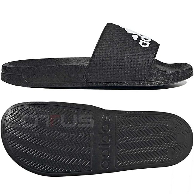 МЪЖКИ ЧЕХЛИ ADIDAS ADILETTE SHOWER BLACK/WHITE