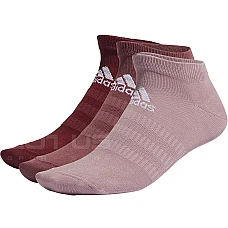 ЧОРАПИ ADIDAS LIGHT LOW 3PP PINK/MAROON/BORDEAUX
