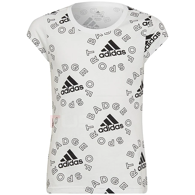 ДЕТСКА ТЕНИСКА ADIDAS LOGO T ESS WHITE