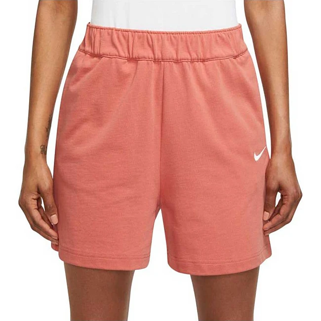 ДАМСКИ КЪСИ ПАНТАЛОНИ NIKE NSW JRSY SHORT MADDER ROOT