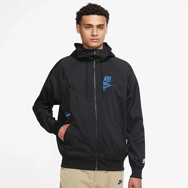 МЪЖКО ГОРНИЩЕ NIKE NSW SPE+ WVN WR JKT MFTA BLACK