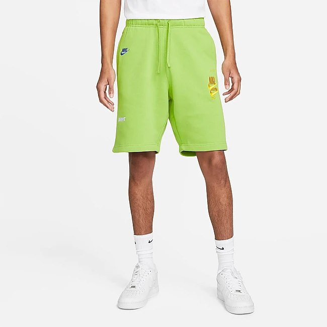 МЪЖКИ КЪСИ ПАНТАЛОНИ NIKE NSW SPE+ FT SHORT MFTA GREEN