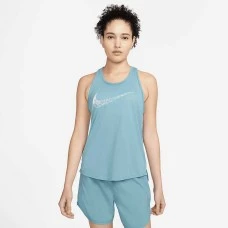 ДАМСКИ ПОТНИК NIKE SWOOSH RUN TANK LT BLUE