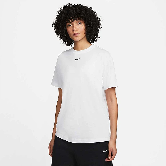 ДАМСКА ТЕНИСКА NIKE NSW ESSNTL TEE BF LBR WHITE