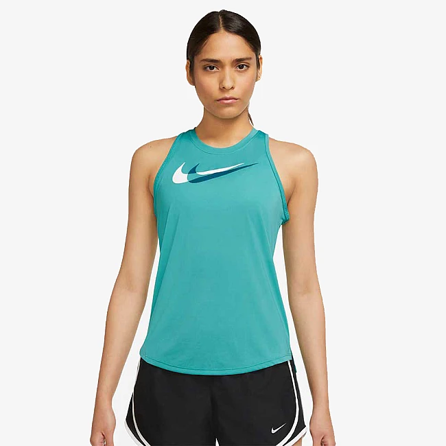 ДАМСКИ ПОТНИК NIKE DF SWSH RUN TANK TEAL