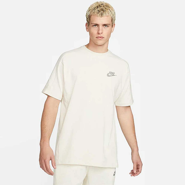 МЪЖКА ТЕНИСКА NIKE NSW REVIVAL SS TOP C COCONUT