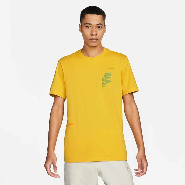 МЪЖКА ТЕНИСКА NIKE NSW TEE ESS+ SPRT 2 SULFUR