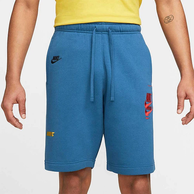 МЪЖКИ КЪСИ ПАНТАЛОНИ NIKE NSW SPE+ FT SHORT MFTA DK MARINA