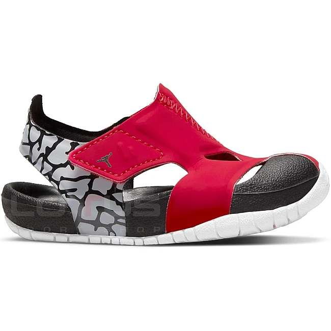 ДЕТСКИ САНДАЛИ NIKE JORDAN FLARE BT RED/BLACK