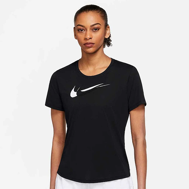ДАМСКА ТЕНИСКА NIKE DF SWSH RUN SS BLACK
