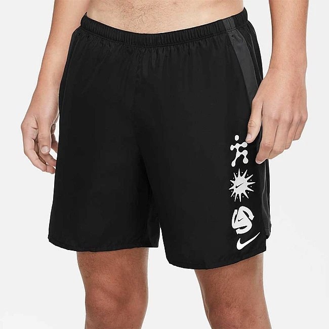 МЪЖКИ КЪСИ ПАНТАЛОНИ NIKE DF WR CHLLNGR SHRT GX 7BF BLACK