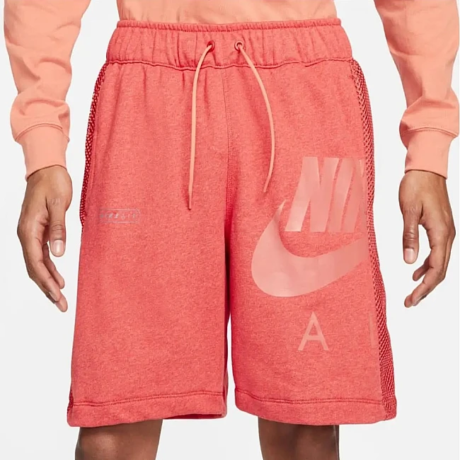 МЪЖКИ КЪСИ ПАНТАЛОНИ NIKE NSW NIKE AIR FT SHORT RED CLAY
