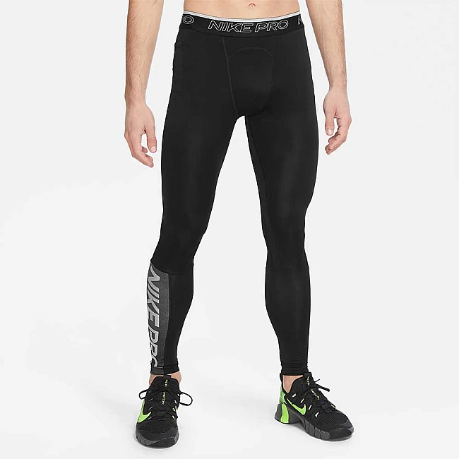 МЪЖКИ КЛИН NIKE PRO DF TIGHT NOVELTY BLACK