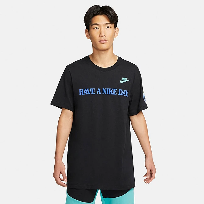 МЪЖКА ТЕНИСКА NIKE NSW TEE ESS+ STMT 4 BLACK