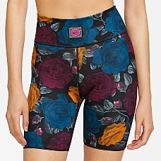 ДАМСКИ КЪС КЛИН NIKE ONE DF IC AOP MR 7IN SHRT BLACK/PRINT