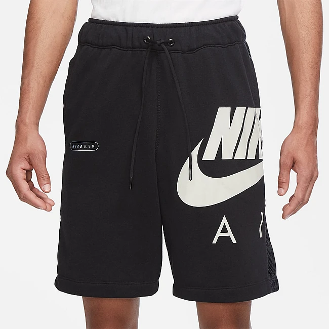 МЪЖКИ КЪСИ ПАНТАЛОНИ NIKE NSW NIKE AIR FT SHORT BLACK