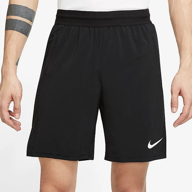 МЪЖКИ КЪСИ ПАНТАЛОНИ NIKE PRO DF FLEX VENT MX 8IN SHORT BLACK