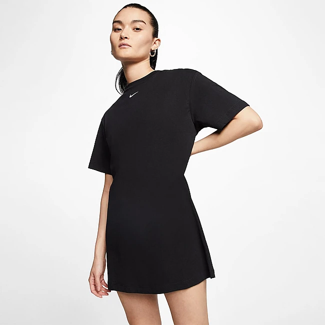 ДАМСКА РОКЛЯ NIKE NSW ESSNTL DRESS BLACK