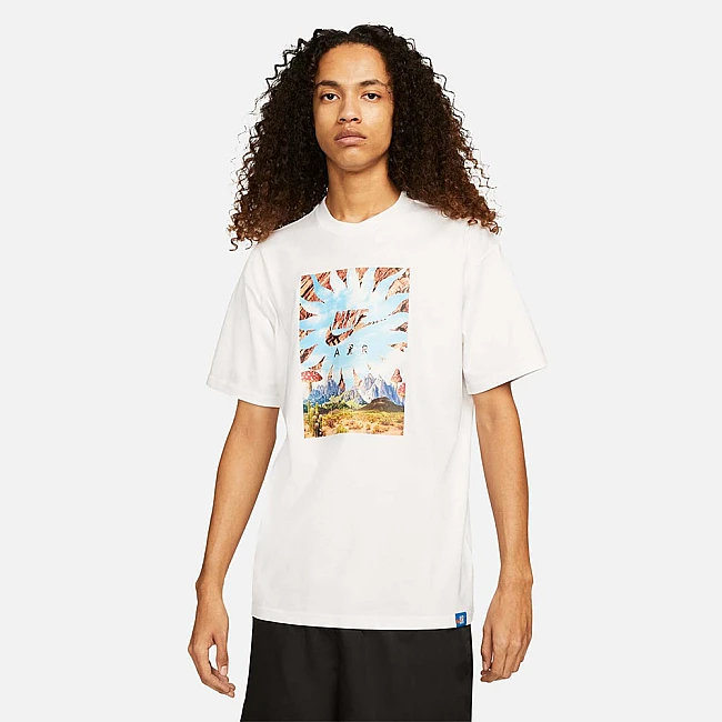 МЪЖКА ТЕНИСКА NIKE NSW DNA OPEN M90 TEE WHITE