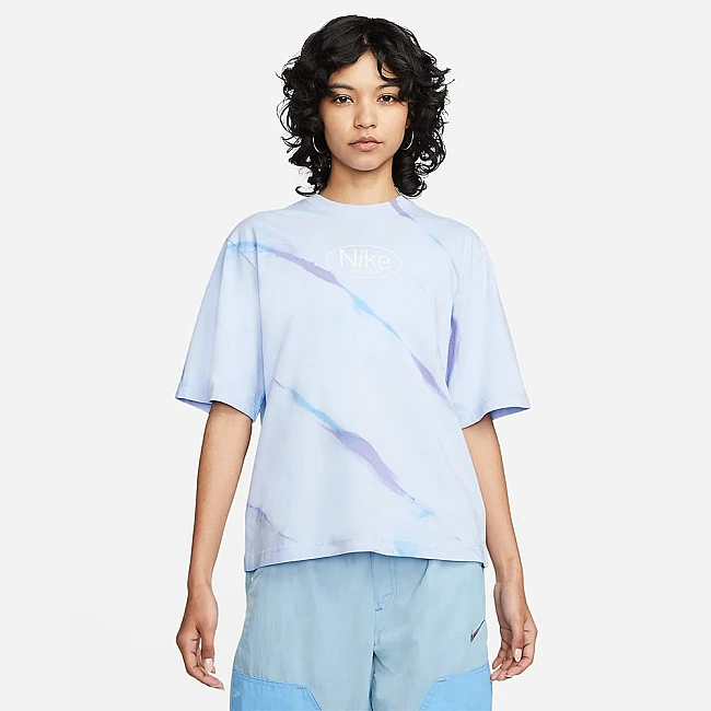 ДАМСКА ТЕНИСКА NIKE NSW TEE BOXY OPTIMISM LT MARINE