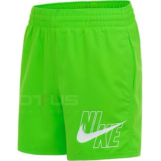 ДЕТСКИ ПЛУВНИ ШОРТИ NIKE 4IN VOLLEY SHORT GREEN