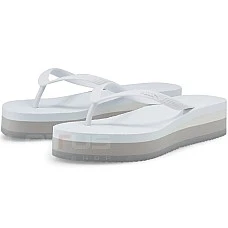 ДАМСКИ ЧЕХЛИ PUMA COMFY FLIP PLATFORM WHITE