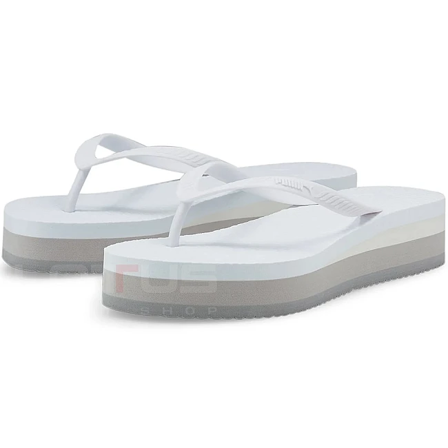 ДАМСКИ ЧЕХЛИ PUMA COMFY FLIP PLATFORM WHITE