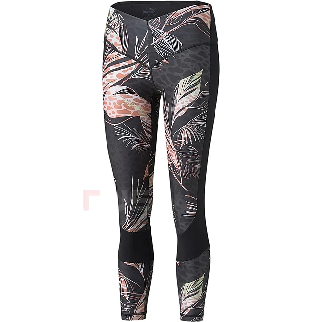 ДАМСКИ КЛИН PUMA TRAIN AOP EVERSCULPT HIGH WAIST 7/8 TIGHT BLACK