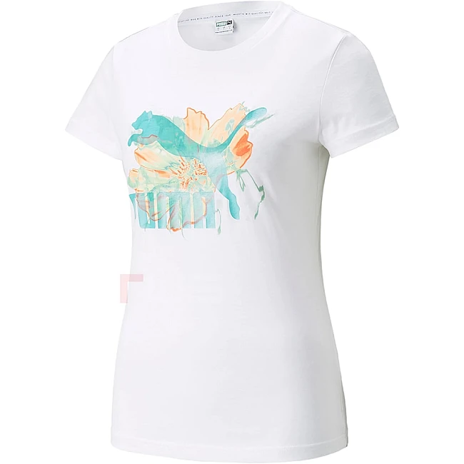 ДАМСКА ТЕНИСКА PUMA HF GRAPHIC TEE WHITE