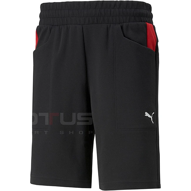 МЪЖКИ КЪСИ ПАНТАЛОНИ PUMA FERRATI RACE SWEAT SHORTS BLACK