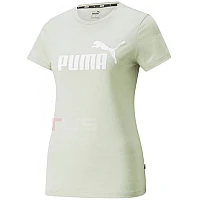 ДАМСКА ТЕНИСКА PUMA ESS LOGO HEATHER TEE MOSS