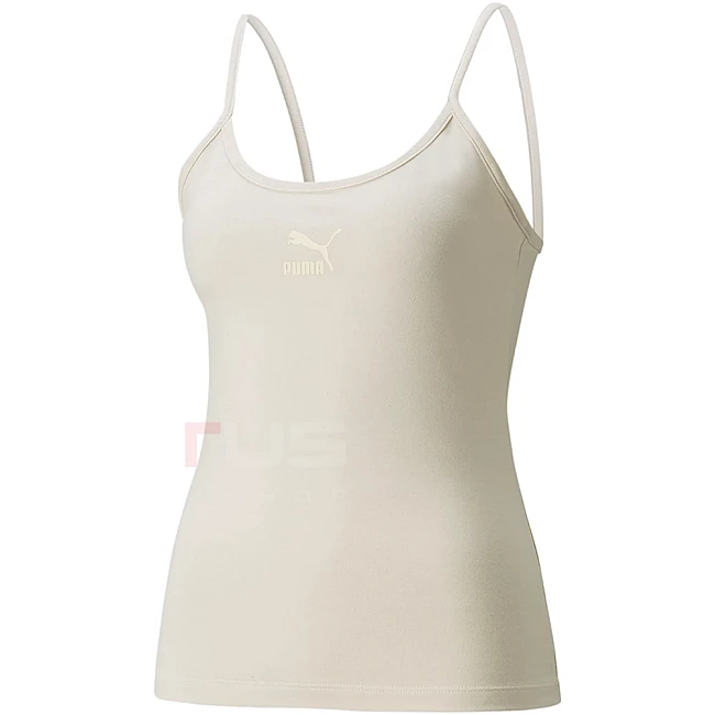ДАМСКИ ПОТНИК PUMA CLASSICS LOGO TANK BEIGE