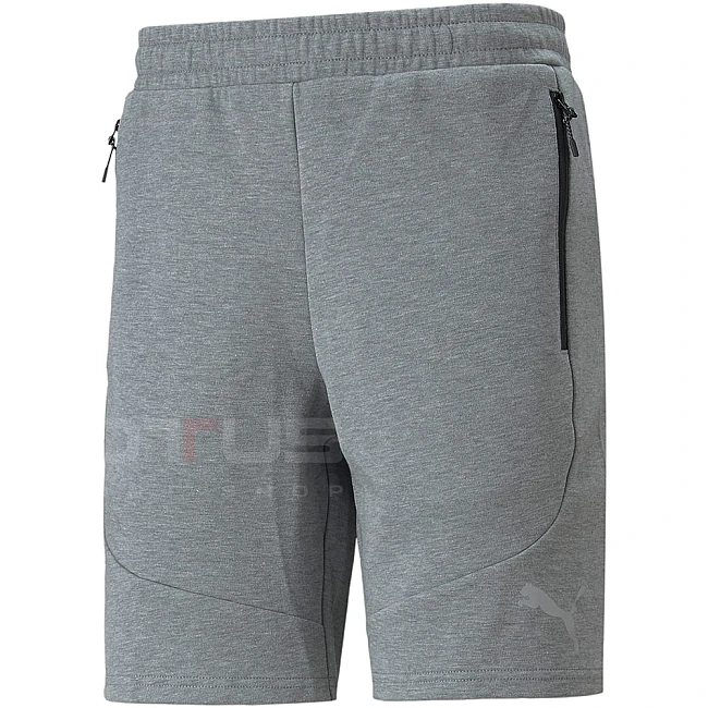МЪЖКИ КЪСИ ПАНТАЛОНИ PUMA EVOSTRIPE SHORTS 8IN DK GREY HTHR