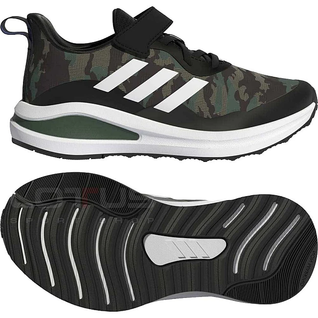 ДЕТСКИ МАРАТОНКИ ADIDAS FORTARUN EL K BLACK/CAMO