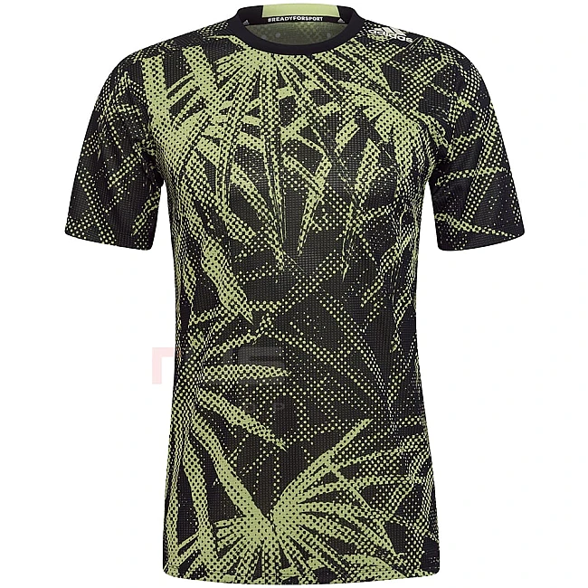 МЪЖКА ТЕНИСКА ADIDAS D4T HR GFX T BLACK/LIME