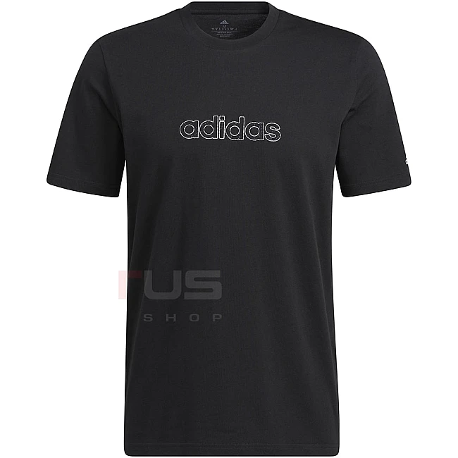 МЪЖКА ТЕНИСКА ADIDAS EMB LIN G T BLACK