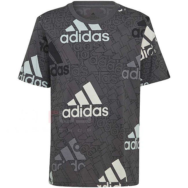 ДЕТСКА ТЕНИСКА ЗА МОМЧЕ ADIDAS BL LOGO TEE GREY