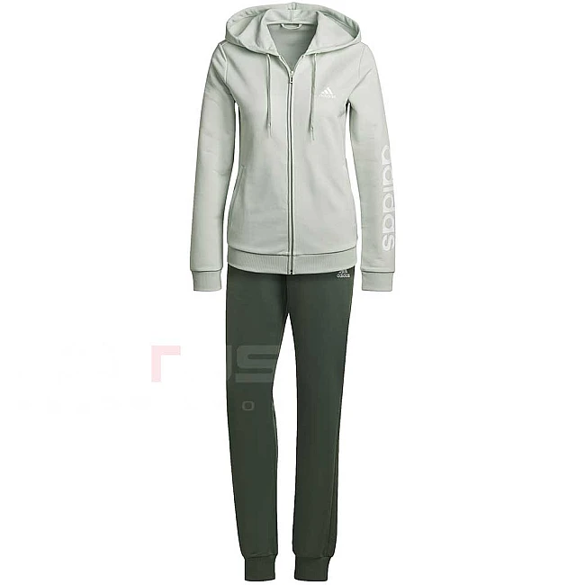 ДАМСКИ СПОРТЕН ЕКИП ADIDAS LIN FT TS GREEN