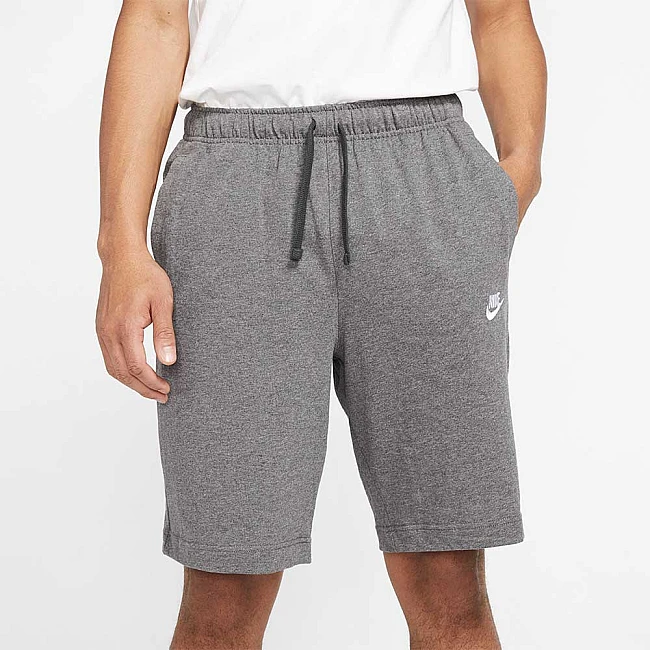 МЪЖКИ КЪСИ ПАНТАЛОНИ NIKE NSW CLUB SHORT JSY DK GREY