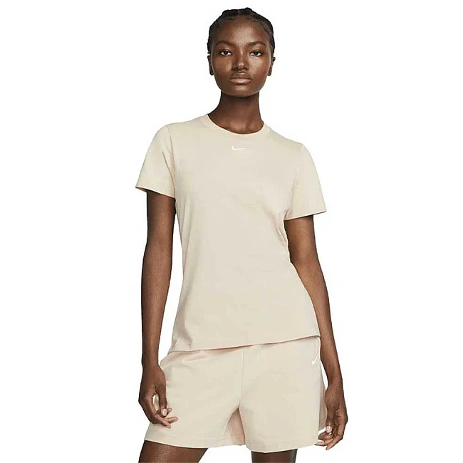 ДАМСКА ТЕНИСКА NIKE NSW ESSNTL TEE SS CREW LBR SAND